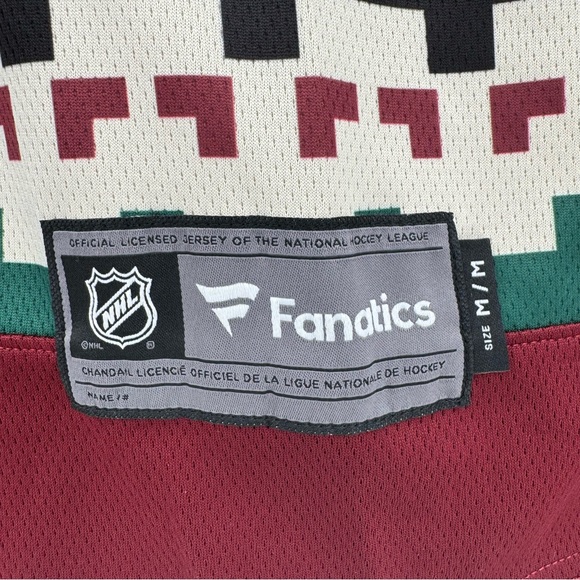 Arizona Coyotes Hockey Jersey Fanatics Breakaway NHL Kachina Logo Men's Medium - Picture 3 of 7